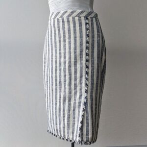 Banana Republic Fringed Midi Skirt